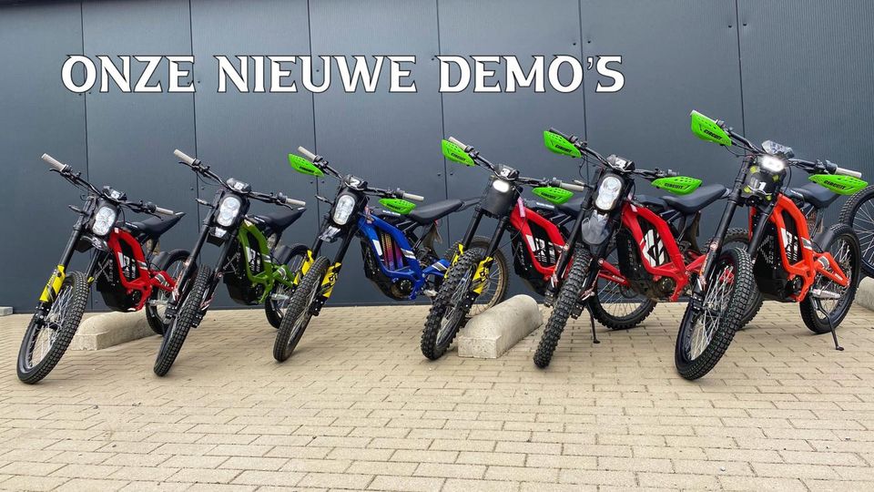 Surroncenter test rijden met Surron